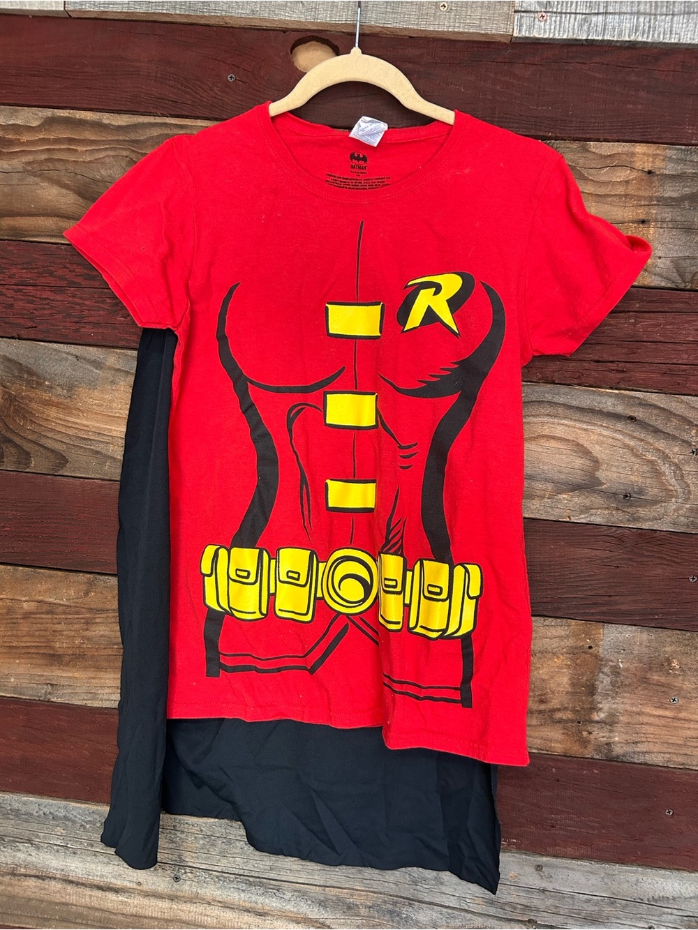 Rubie's DC Comics Robin Cape T-Shirt Size Medium